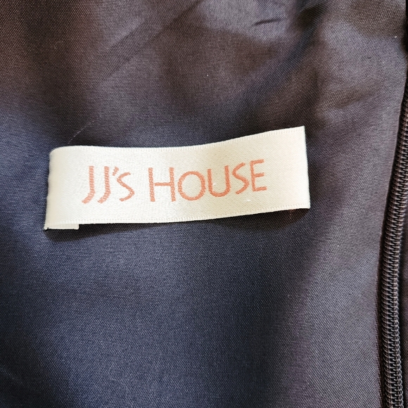 JJ's House Purple Layered Chiffon Beaded Edge Sleeveless Dress Party Wedding - Picture 3 of 9